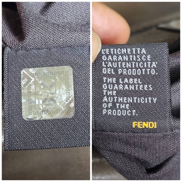 Authentic Fendi Peekaboo Bag Ombre Leather Regular Medium - Picture 11 of 16